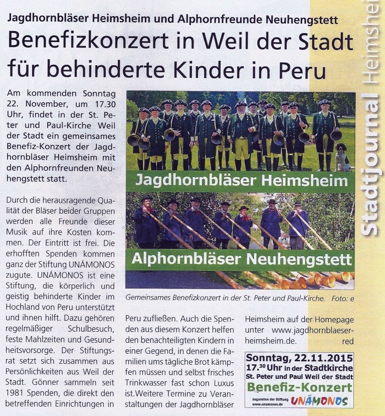 (19.11.2015) Stadtjournal Heimsheim