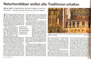 Bericht in der Leonberger Kreiszeitung